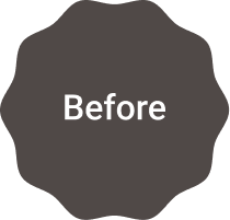 beforeバッジ