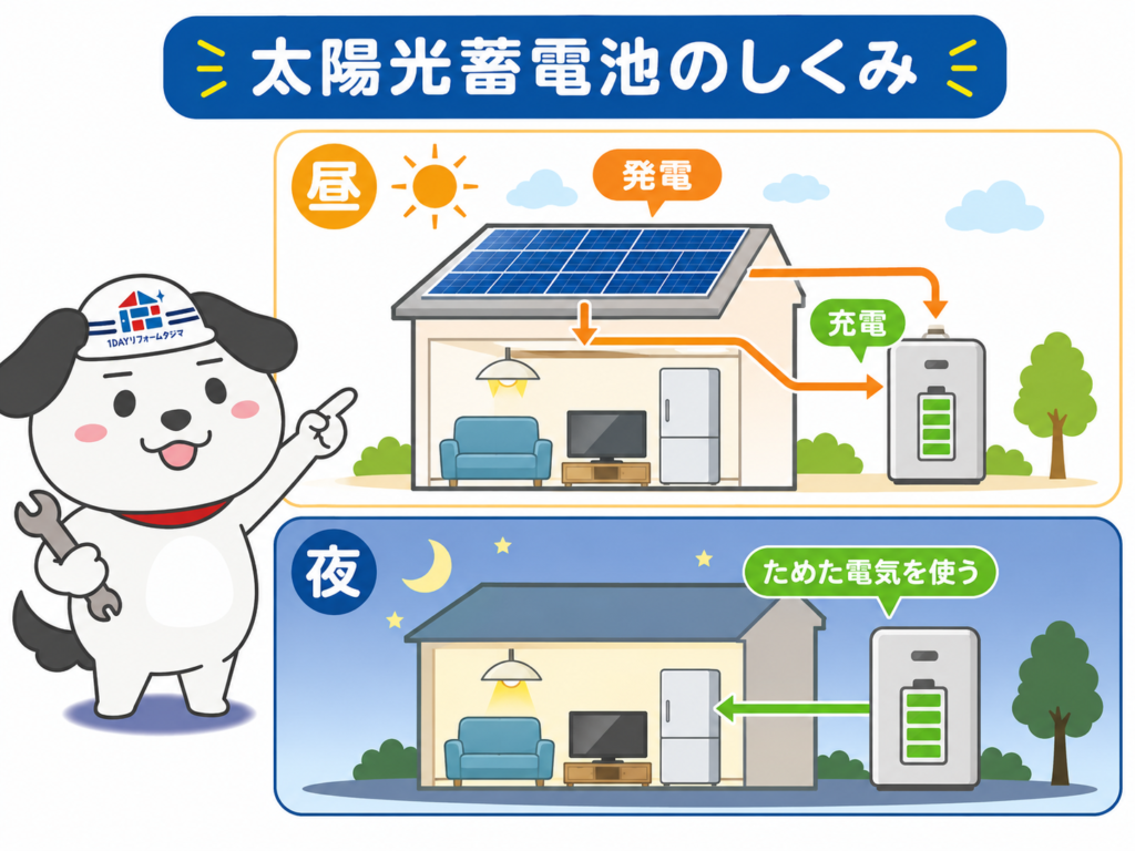 狭山市　太陽光蓄電池